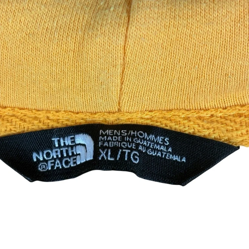 The North Face Half Dome Yellow Pullover Hoodie – Sz XL (Excellent Condition)